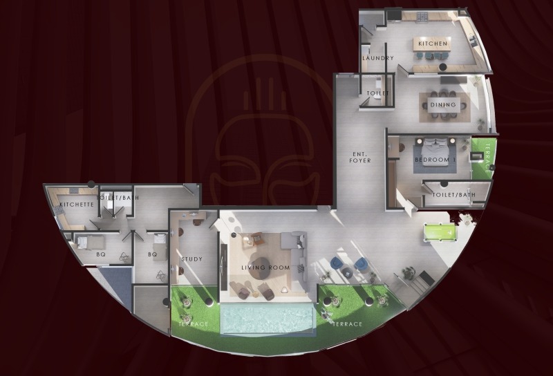 TAA-5-Bedroom Lower-Layout